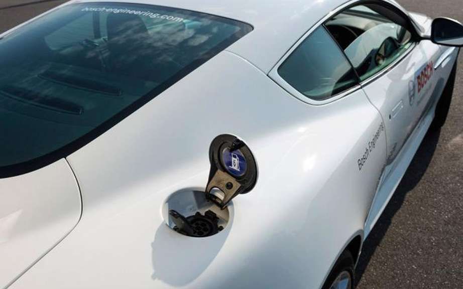Aston Martin Bosch design and a rechargeable hybrid DB9 picture #8