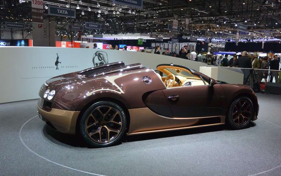 Bugatti Veyron Grand Sport Speed ​​tribute to Jean-Pierre Wimille picture #2