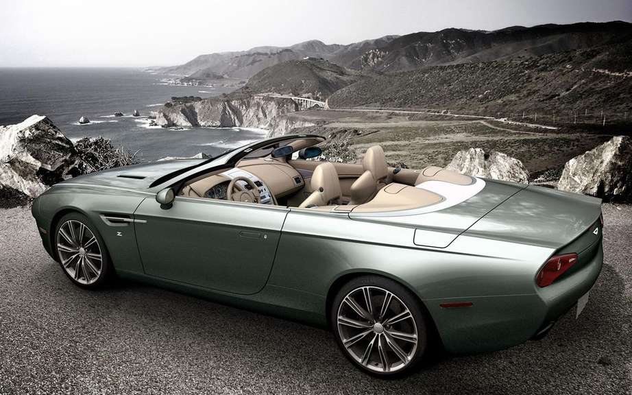 Aston Martin DBS and DB9 Coupe Zagato Spyder bearing the signatures picture #6