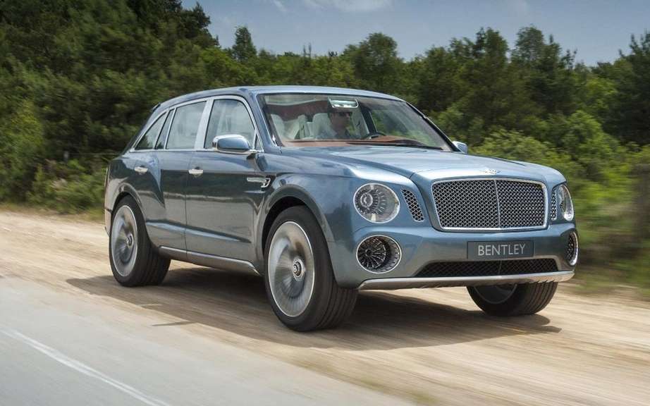 Bentley: a first SUV for the 2016 model year,