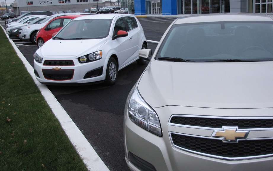 GM Canada sales up 2 percent