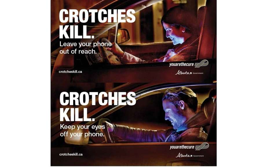 Alberta: Campaign against portable devices while driving picture #3