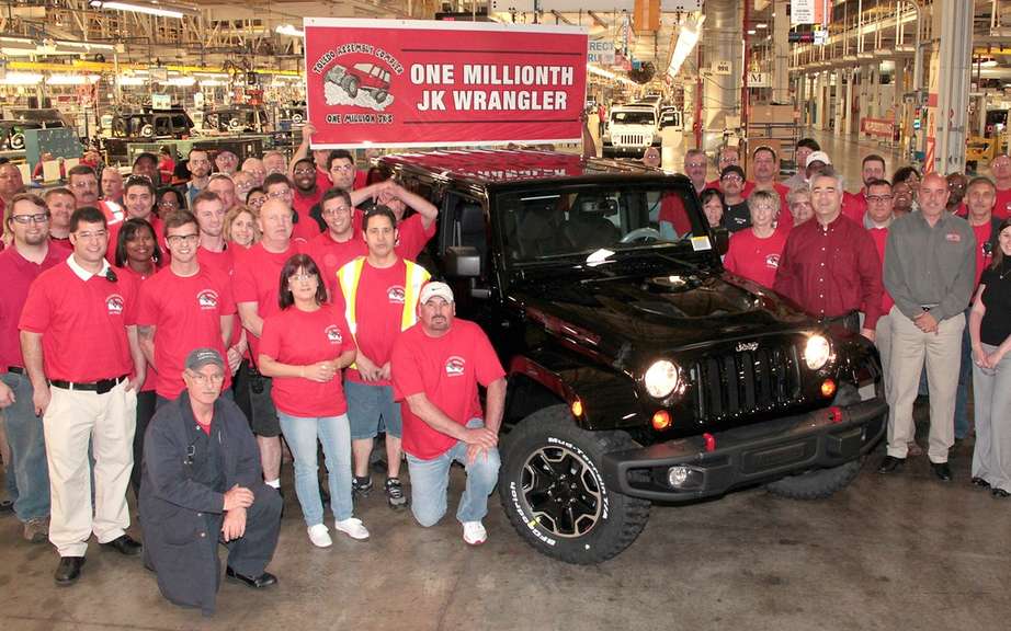 Jeep Wrangler JK assembled millionth icts picture #2