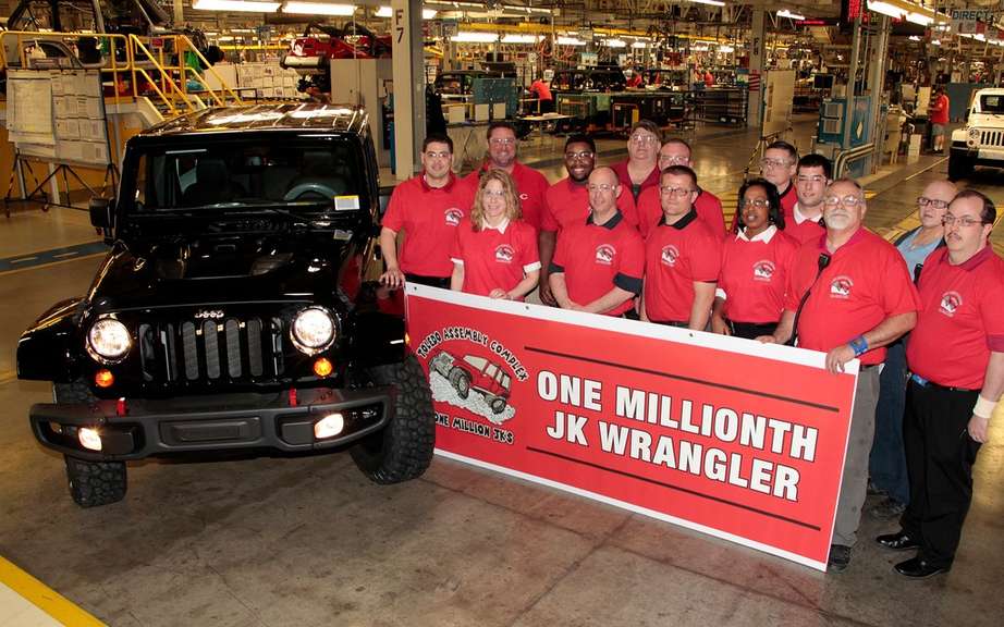 Jeep Wrangler JK assembled millionth icts picture #3