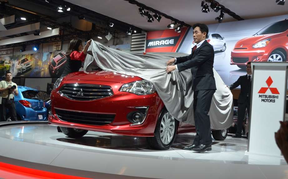 Mitsubishi offer a Mirage sedan in 2015