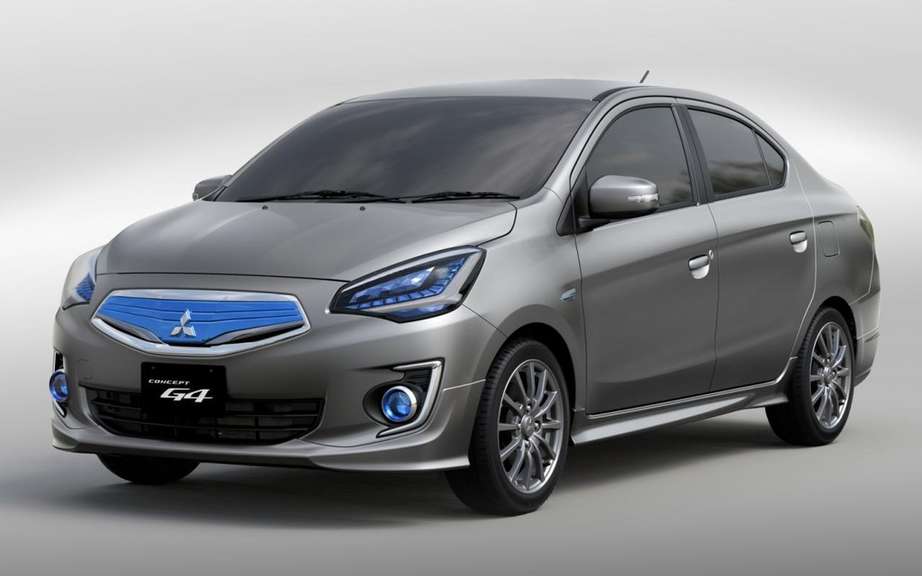 Mitsubishi offer a Mirage sedan in 2015 picture #4