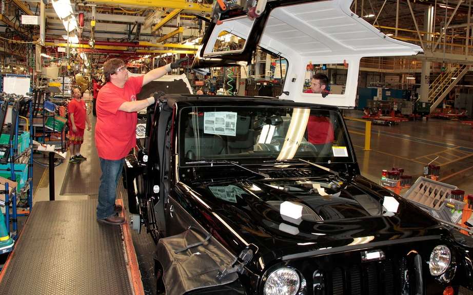Jeep Wrangler JK assembled millionth icts picture #5