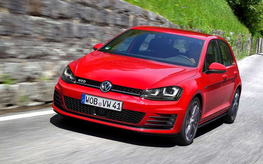 Volkswagen Golf GTD: GTI such economic picture #3