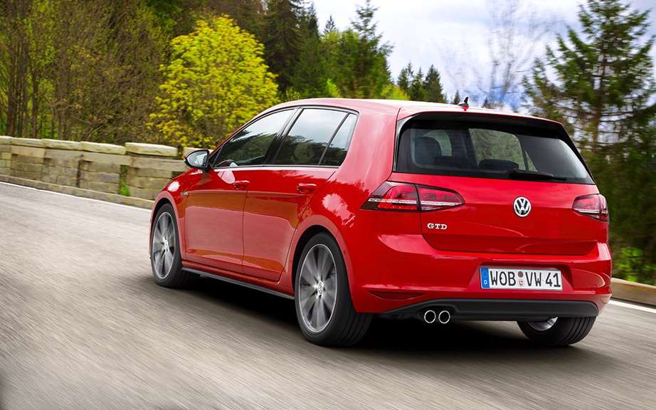 Volkswagen Golf GTD: GTI such economic picture #4