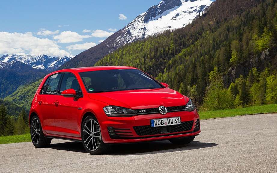 Volkswagen Golf GTD: GTI such economic picture #5