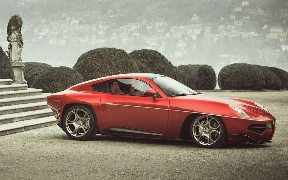 Touring Superleggera Disco Volante at Villa d'Este picture #2