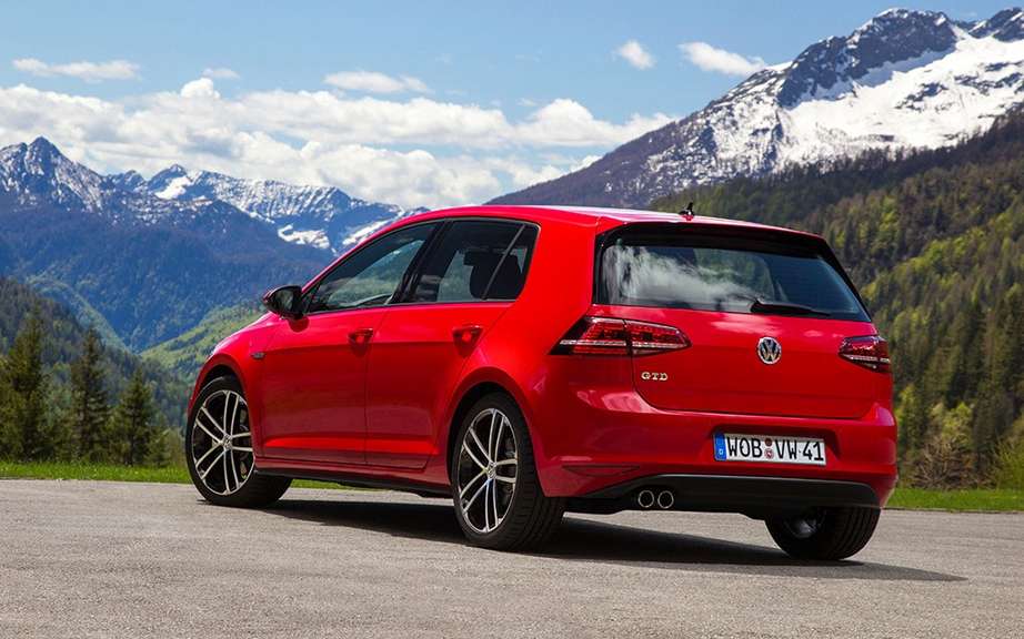 Volkswagen Golf GTD: GTI such economic picture #6