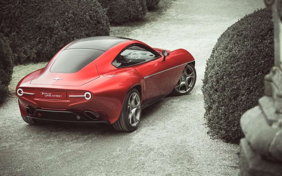 Touring Superleggera Disco Volante at Villa d'Este picture #4