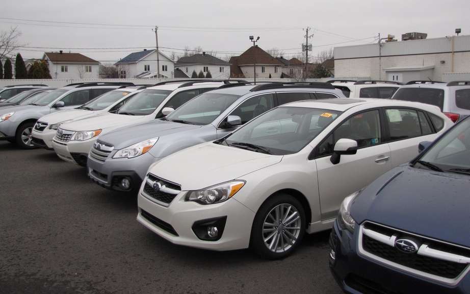 Subaru Canada celebrated a monumental sales growth