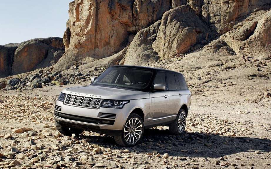 Range Rover 4X4 crown as of the year 2013