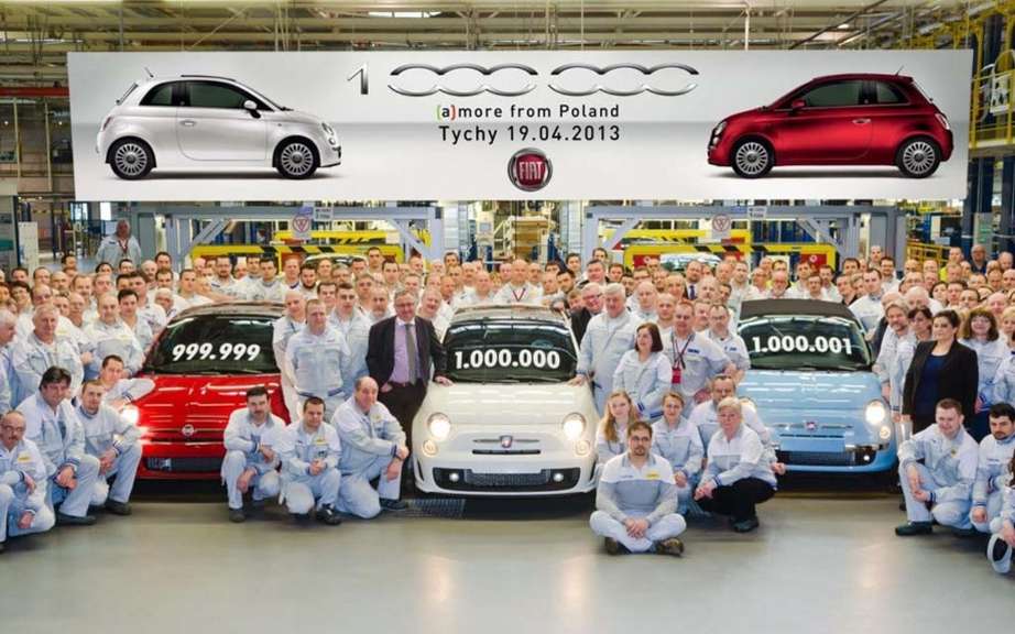 Fiat 500: more than a million units produced