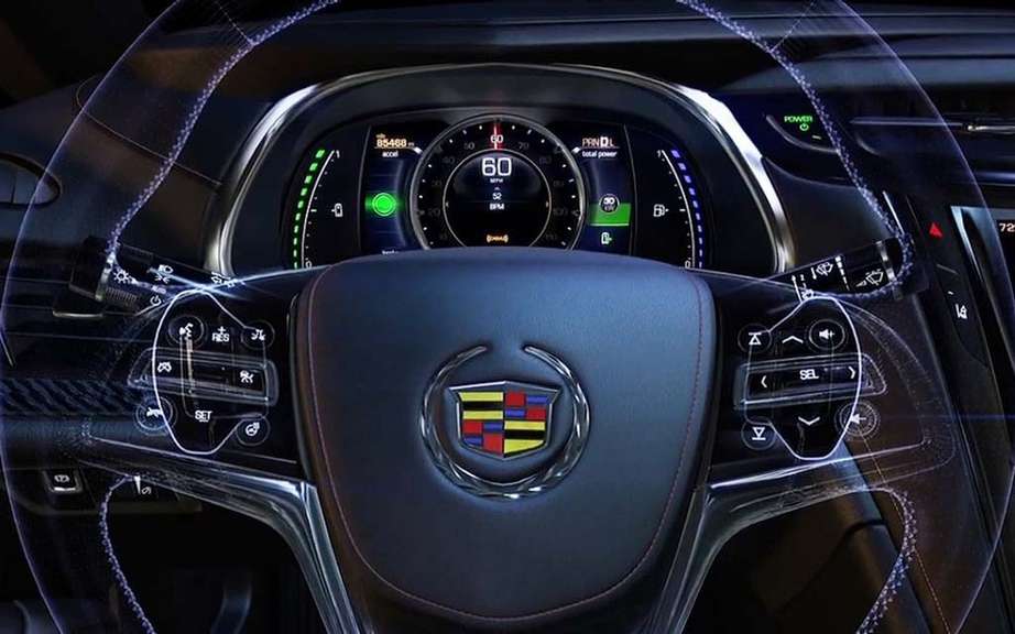 Cadillac ELR: the energy control is in the hands of the driver picture #6