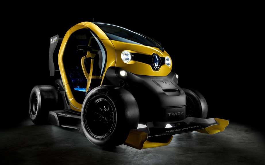 Renault Twizy Concept Car Sport F1: F1 technology has