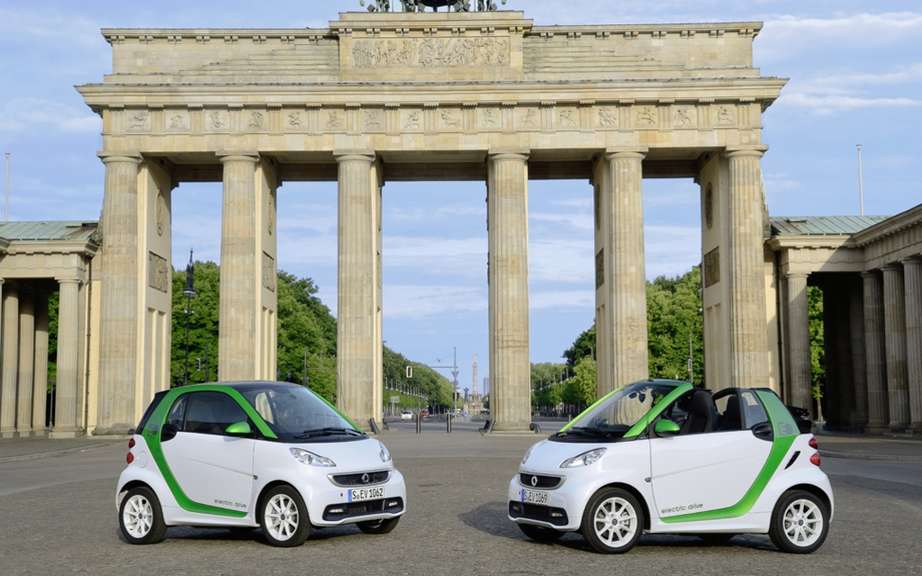 smart fortwo electric drive: the possibility to rent a battery picture #2