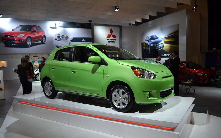 Mitsubishi Mirage 2014 in Canada and the United States picture #5