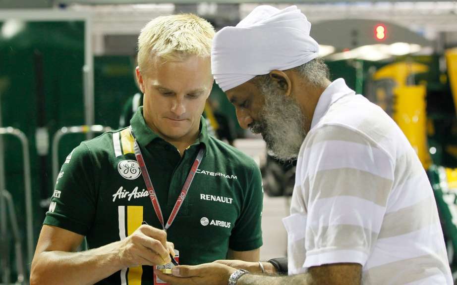 Heikki Kovalainen becomes reserve driver for the stable Caterham picture #1