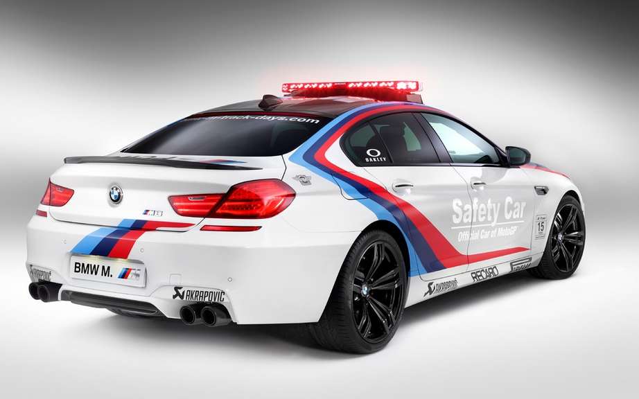 BMW M6 Gran Coupe into car safety picture #5