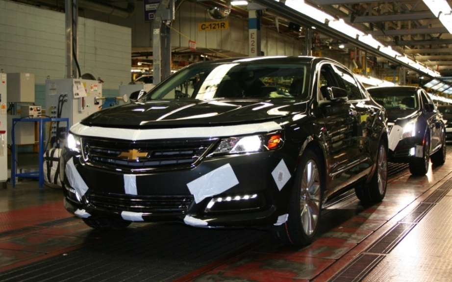 Chevrolet Impala 2014 start of production Oshawa picture #2