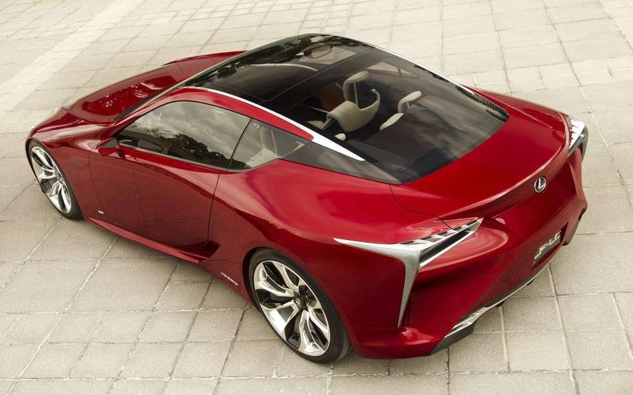 Lexus LF-Lc Concept: a production limit draw picture #2