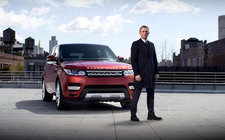 Daniel Craig: 1 million to drive the Range Rover Sport 2014 picture #2
