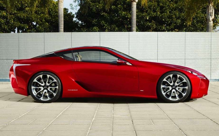 Lexus LF-Lc Concept: a production limit draw picture #3
