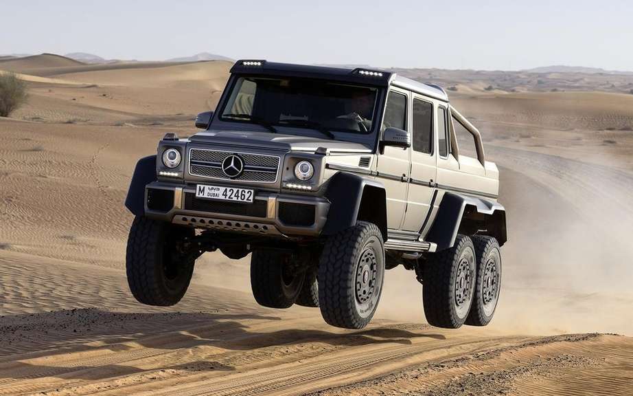 Mercedes-Benz G63 AMG 6X6: bigger than the Hummer H1 picture #2