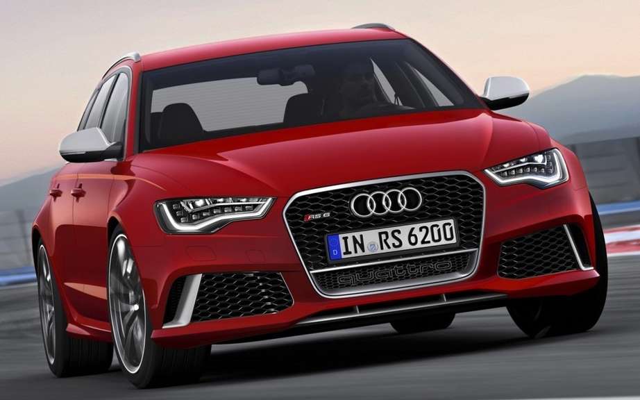 Audi RS6 Avant: V10 biturbo V8 replaced by a picture #1