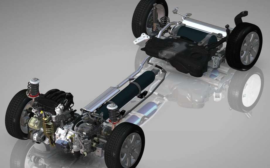 Citroen unveils the principle of its Hybrid Air technology picture #5