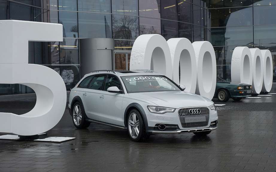 Audi quattro five million vehicles picture #3