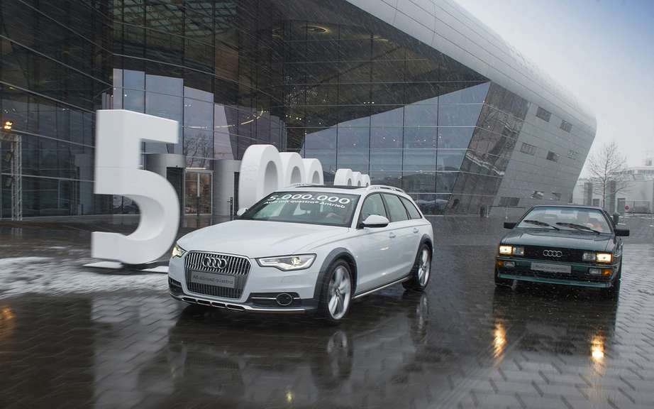 Audi quattro five million vehicles picture #4