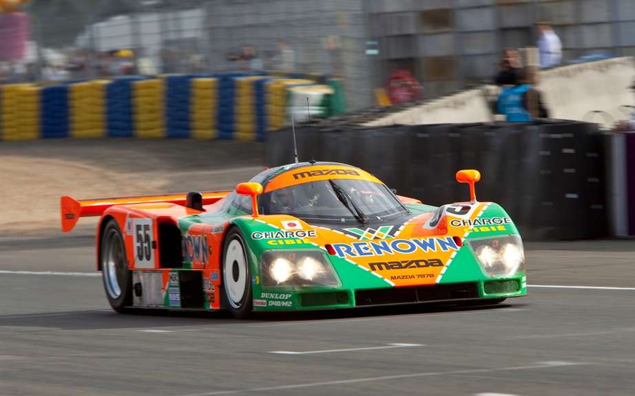 The Mazda 787B, winning the 24 Hours of Le Mans in 1991, became a legend