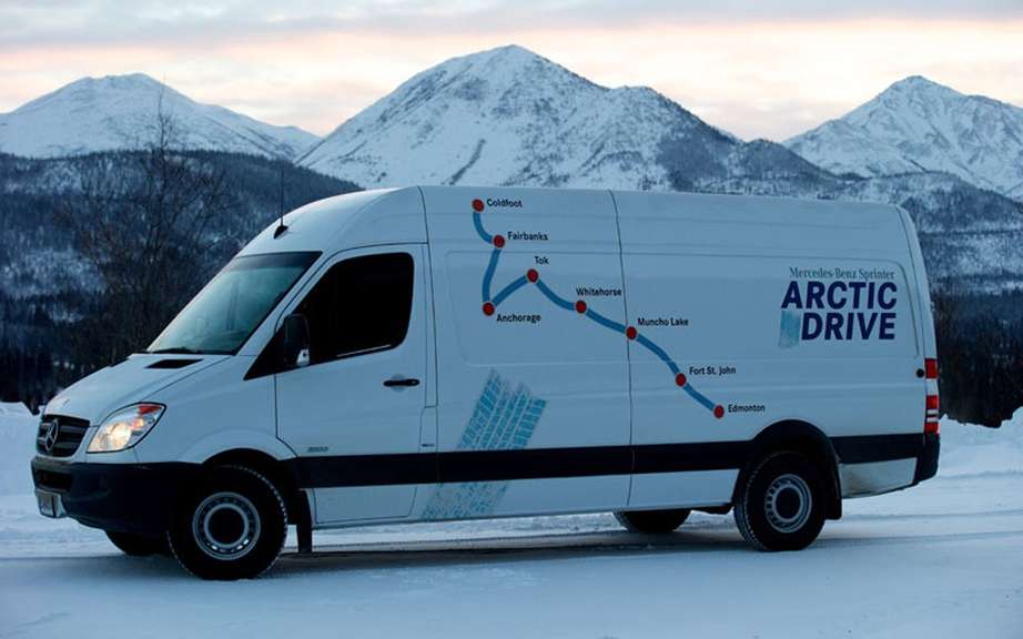 The Arctic Expedition of Mercedes-Benz Sprinter picture #5