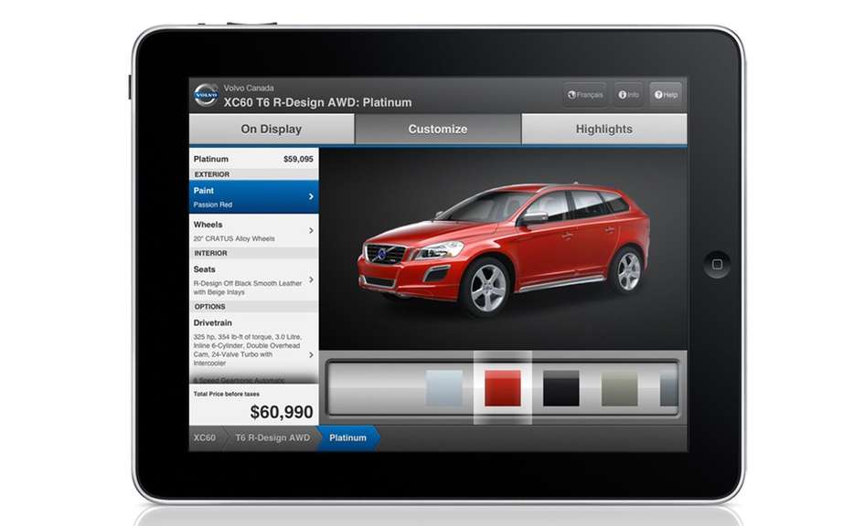 Personalize your Volvo thanks WhereCloud picture #1