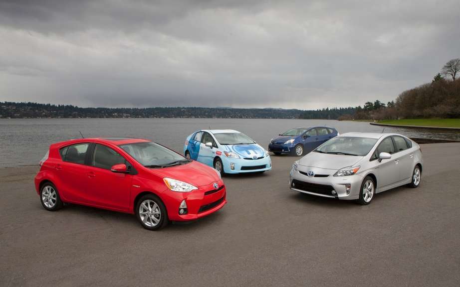 Toyota Canada has never sold as hybrids