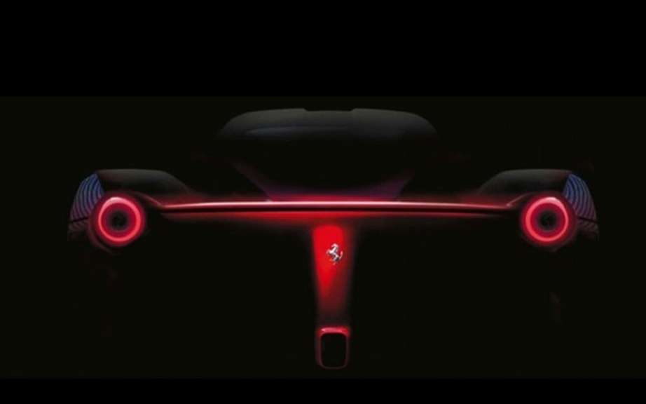 Ferrari F70: the teaser of the rear section picture #1