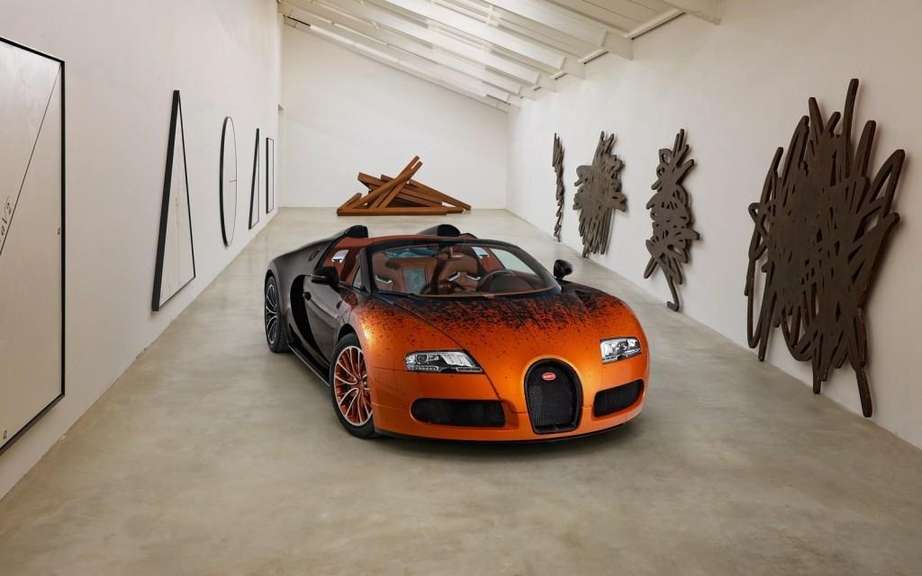 Bugatti Veyron Grand Sport Venet: alone in the universe picture #3