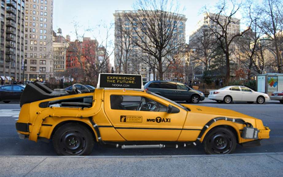 Nooka DeLorean Taxi: another back to the future