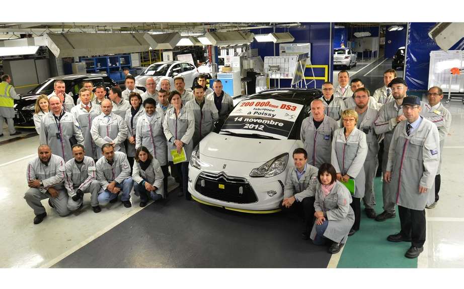Citroen DS3: already 200,000 copies produced in France