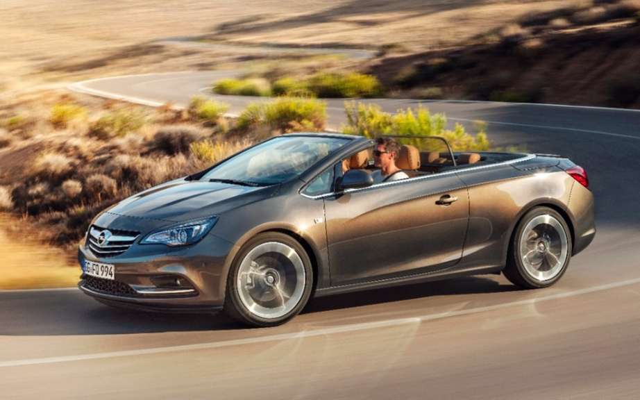 Opel Cascada: a convertible medium glamorous and athletic