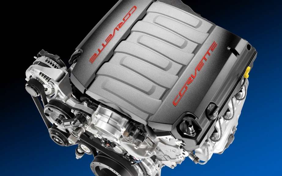 Chevrolet and the new 6.2-liter V8 for the Corvette in 2014