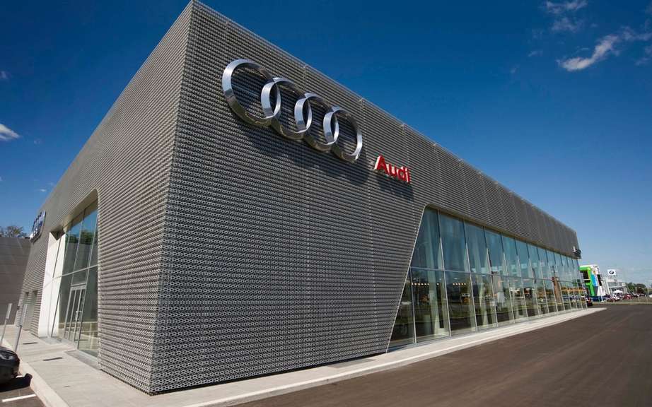Lauzon in Laval Group opens largest Audi Terminal in America