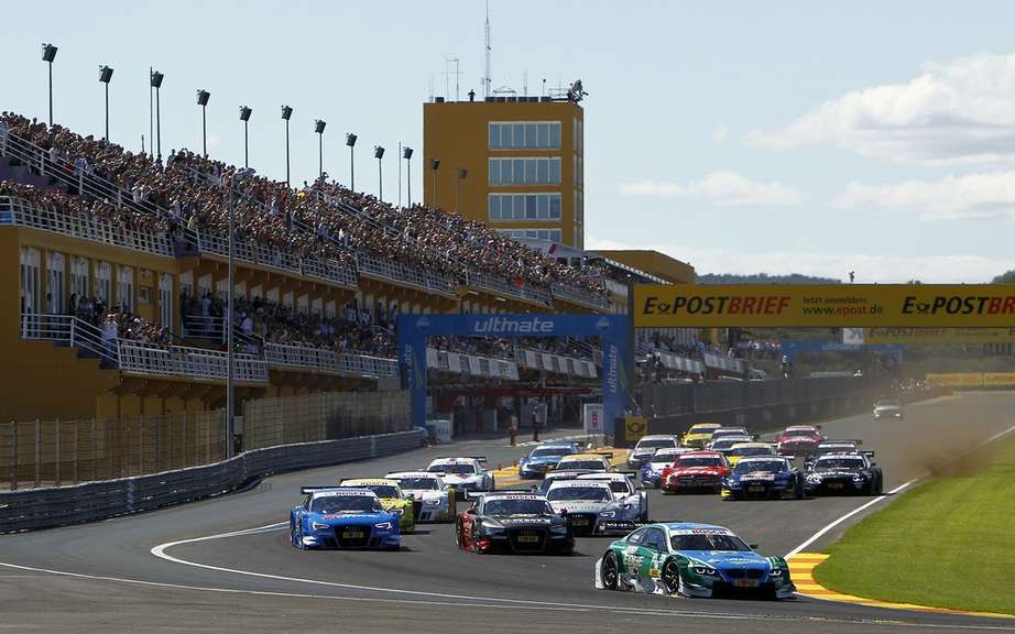 Bruno Spengler three points behind first place in the DTM picture #1