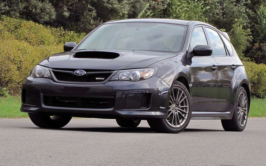 Subaru WRX STI tS Type RA reserved to the Japanese market