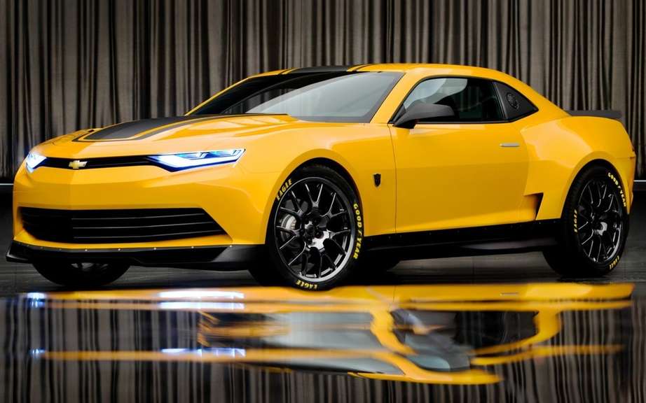 2014 Camaro Concept Bumblebee in the movie Transformers 4 picture #2