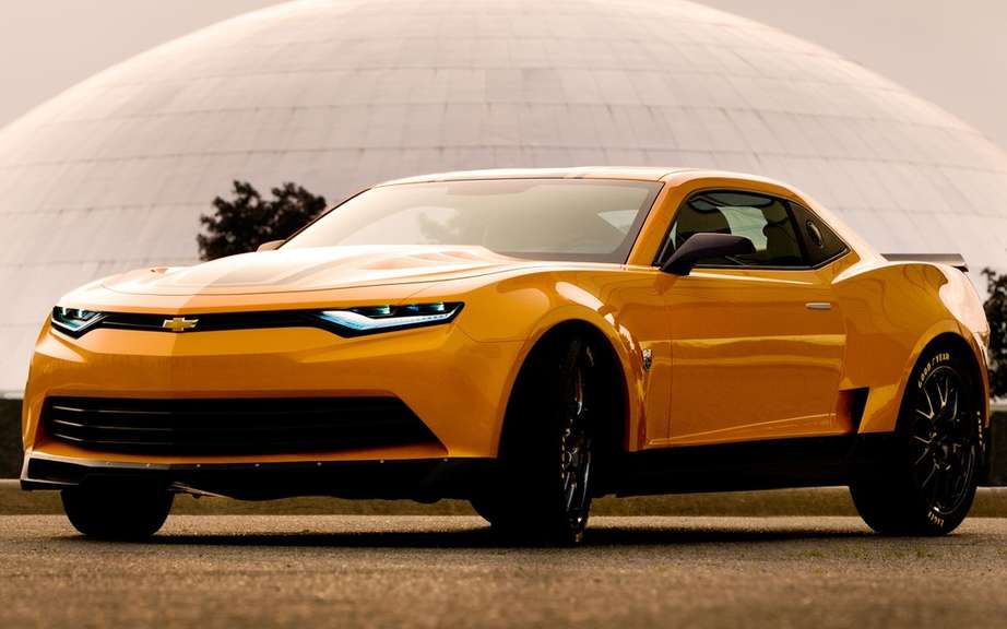 2014 Camaro Concept Bumblebee in the movie Transformers 4 picture #3